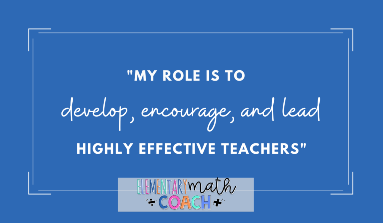 What Instructional Coaching Is And Is Not – Beth Segner